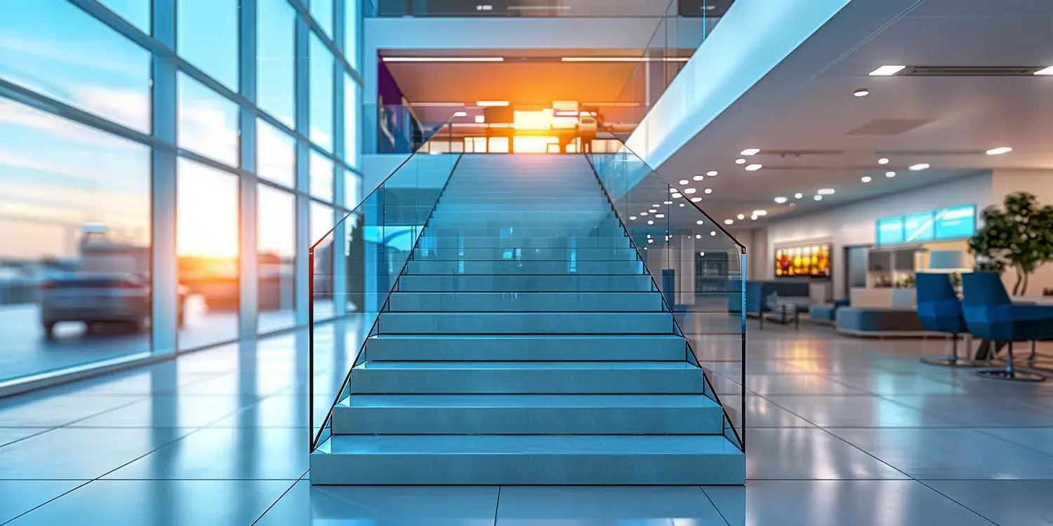 Balustrady szklane wewnetrzne warszawa